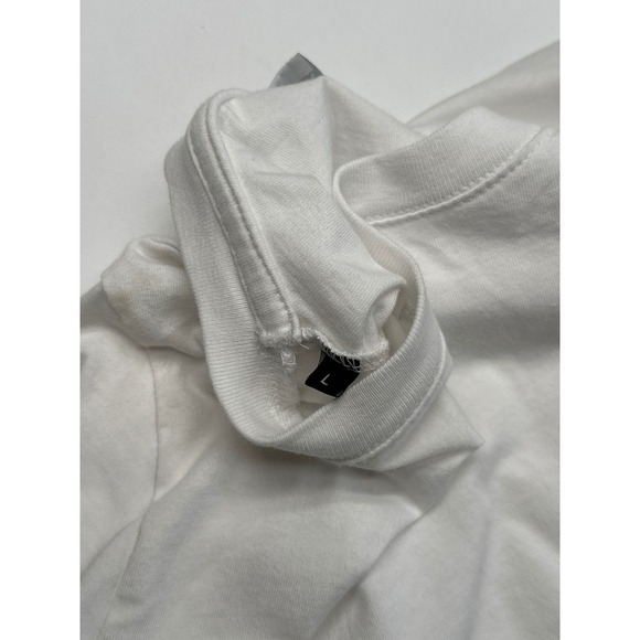 Prada Milano Pocket Logo White Cotton T Shirt Men's Luxury Designer Top Large - Picture 6 of 10